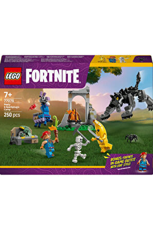 ® Fortnite® Muzaffer ve Tamirci Çırağı'nın Kampı 77075 - 7+ Video Oyunu Yapım Seti (250P)