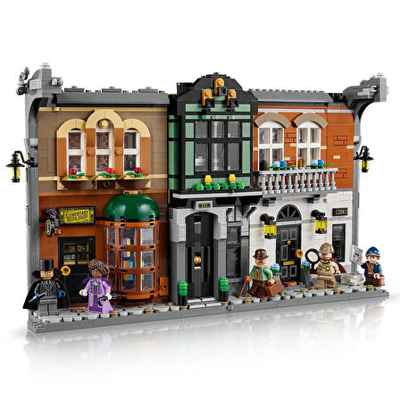Lego Icons Sherlock Holmes: Kitaplık Dekoru 10351