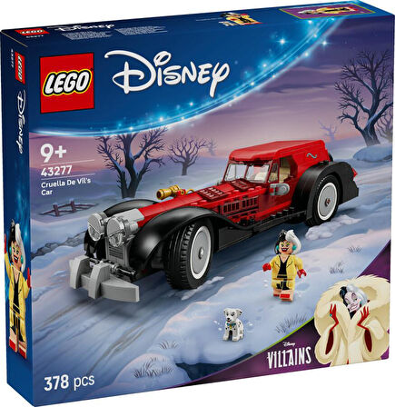 LEGO Disney 43277  Cruella De Vil'in Arabası