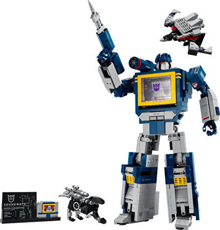 LEGO10358  Icons Transformers: Soundwave