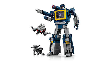 LEGO10358  Icons Transformers: Soundwave