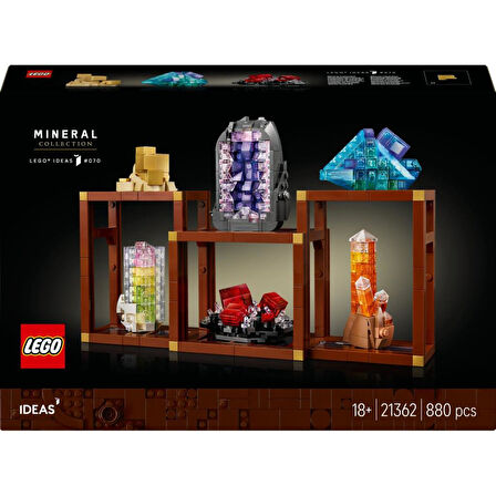 LEGO Ideas 21362  Mineral Koleksiyonu