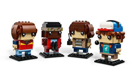 LEGO 40801  Stranger Things Mike, Dustin, Lucas ve Will Figürleri