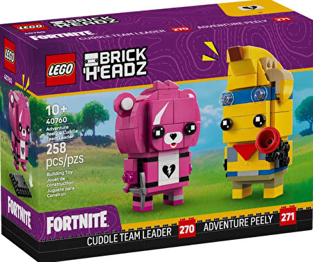 Lego Brickheadz Fotrnite Adventure Peely & Cuddle Team Leader 40760