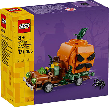 LEGO Iconic 40822 Jack-O-Lantern Pickup Truck