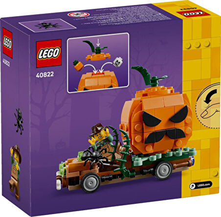 LEGO Iconic 40822 Jack-O-Lantern Pickup Truck