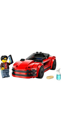 LEGO City Kırmızı Spor Araba 60448 (109 P)