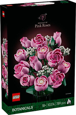 LEGO 10374  Botanicals Pembe Gül Buketi