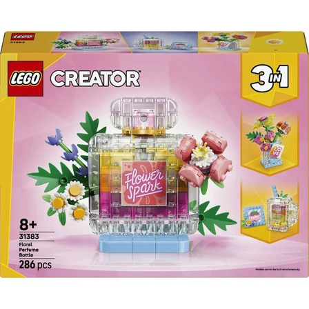 LEGO 31383 Creator 3’ü 1 Arada Çiçekli Dekoratif Parfüm Şişesi 
