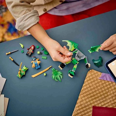 71862 Lego Ninjago  Lloydun Ejderha Robotu Savaş Paketi 81 parça +6 yaş