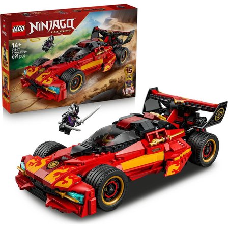 LEGO 71867 NINJAGO® X-1 Ninja Turbo Otomobil 15. Yıl Dönümü 