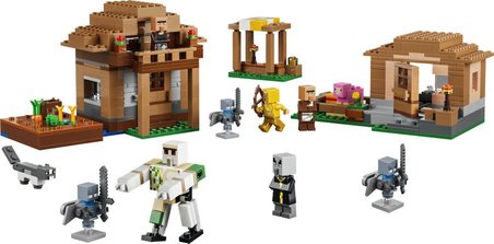 LEGO Minecraft 21596 Evoker Village Attack