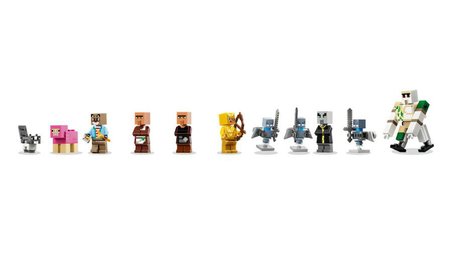 LEGO Minecraft 21596 Evoker Village Attack