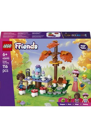 ® Friends Orman Çay Partisi 42690 - 6 Yaş ve Üzeri Çocuklar için Oyuncak Yapım Seti (116 Parça)