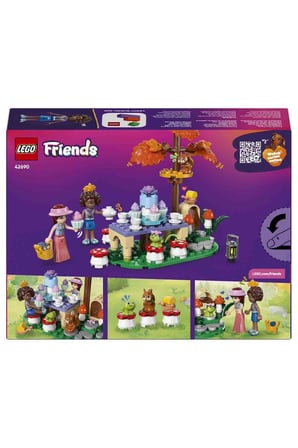 Lego Friends Orman Çay Partisi - 2 Mini Bebek, Kurbağa ve Sincap İçeren Yapım Seti – 42690