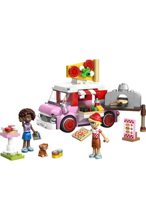 ® Friends Pizza Kamyonu 42694 - 6 Yaş ve Üzeri Çocuklar için Oyuncak Yapım Seti (190 Parça)
