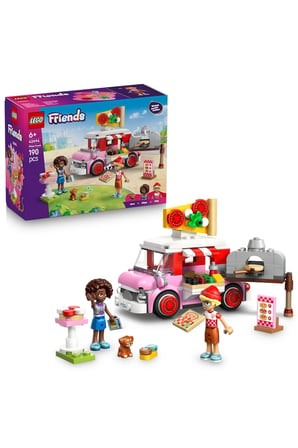 ® Friends Pizza Kamyonu 42694 - 6 Yaş ve Üzeri Çocuklar için Oyuncak Yapım Seti (190 Parça)
