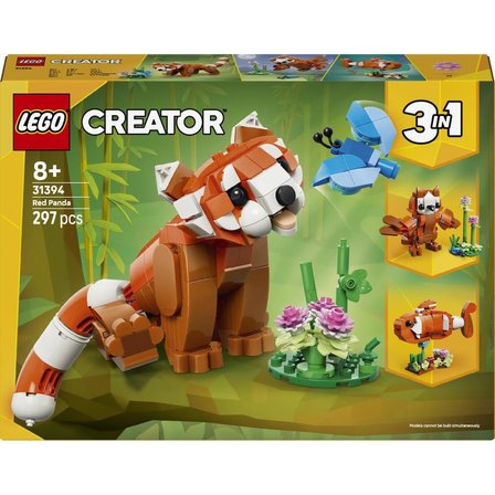 LEGO 31394 Creator 3’ü 1 Arada Sevimli Hayvanlar: Kızıl Panda 