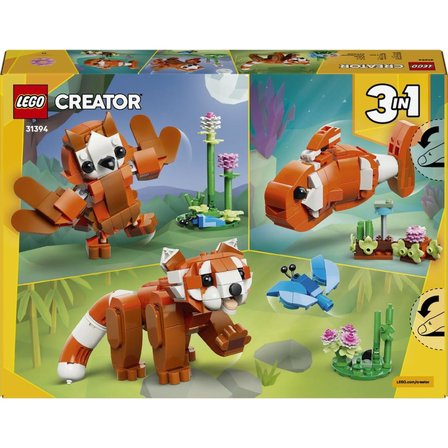 LEGO 31394 Creator 3’ü 1 Arada Sevimli Hayvanlar: Kızıl Panda 