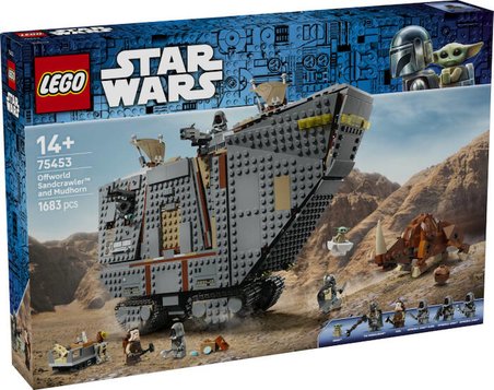 Lego Star Wars Gezegen Dışı Kum Taşıtı ve Mudhorn 75453