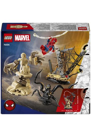 ® ǀ Marvel Efsanevi Savaş: Örümcek Adam vs. Kum Adam 76334 - 9+ Oyuncak Yapım Seti (201 Parça)