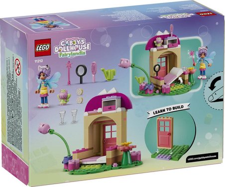 LEGO Gabby's Dollhouse 11212 Kitty Fairy's Garden House