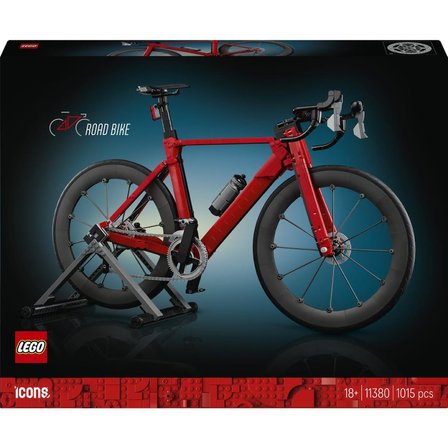 LEGO 11380  Icons Yol Bisikleti - Yetişkinler için Vites Mekanizması ve Fren Kaliperleri İçeren Model Yapım Seti (1015 Parça)