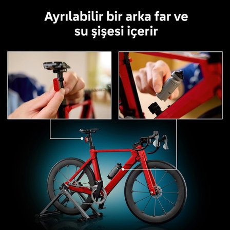 LEGO 11380  Icons Yol Bisikleti - Yetişkinler için Vites Mekanizması ve Fren Kaliperleri İçeren Model Yapım Seti (1015 Parça)