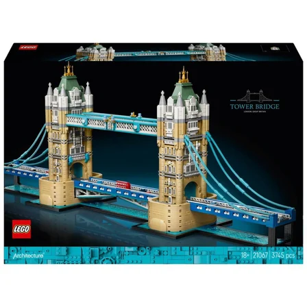 Architecture Tower Bridge - 18 Yaş ve Üzeri Yetişkinler Için Londra Ikonu Yapım Seti (3745 Parça)
