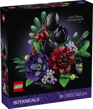 LEGO 11513 Botanicals Koyu Renk Çiçek Aranjmanı