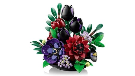 LEGO 11513 Botanicals Koyu Renk Çiçek Aranjmanı