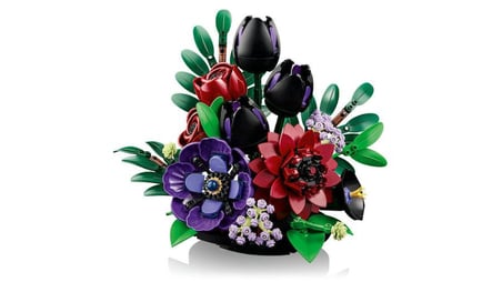 LEGO 11513 Botanicals Koyu Renk Çiçek Aranjmanı
