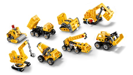 LEGO Technic 42233 Mighty Machines Güçlü Makineler Seri 1 Sürpriz İnşaat Aracı 44 Parça