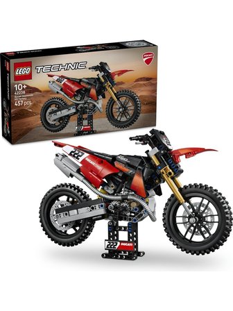 Lego Technic Ducati Desmo450 MX Factory Motosiklet 42238