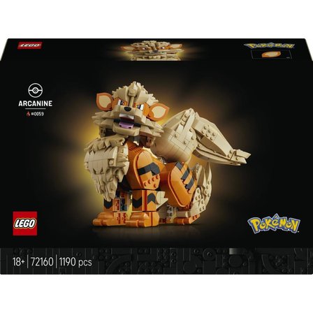LEGO 72160 Pokémon™ Arcanine