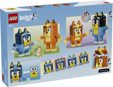 LEGO Bluey 11217 Brick-Built Bluey Family