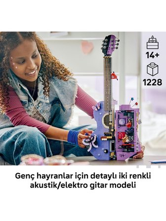 Lego Editions Olivia Rodrigo’nun Iki Renkli Gitarı 43031
