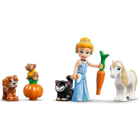 43283 Lego Disney Princess Sindirella ve Hayvan Dostları Şatosu 149 parça +4 yaş