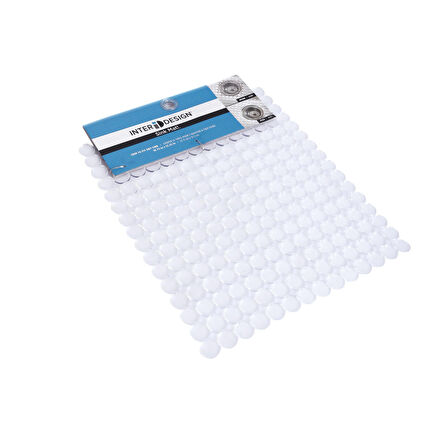 Banyo Duşakabin İçi Kaydırmaz Şeffaf Damlalı 27x31x0,8cm
