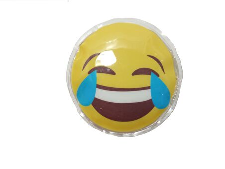 GÜLEN EMOJİ ŞEKİLLİ EL ISITICI,SICAK SU TORBASI PVC  9cm