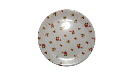 MELAMİN TABAK 5 ADET ÇİÇEK DESENLİ 23x23x1,5cm