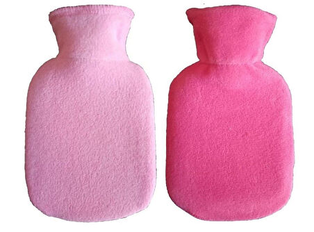 SICAK SU TORBASI 2 ADET,PEMBE 23x15x2cm 250 ml
