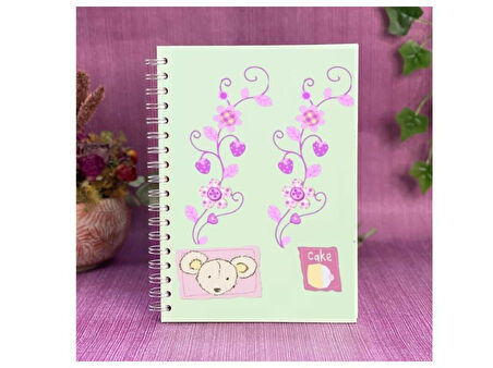 DEFTER STİCKER,LAPTOP STİCKER ÇİÇEKLİ AĞAÇ DESENLİ PVC 70X50X0,5CM
