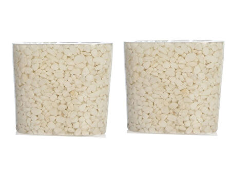 2 ADET KALEMLİK DENİZ TAŞI DESENLİ OFİS GERECİ 9x5x10CM