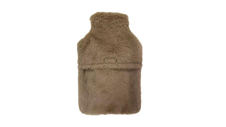SICAK SU TORBASI PELUŞ KALPLİ,BEJ TERMOFOR 27x17CM 1 LİTRE