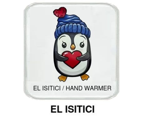 SIA PENGUEN CEP SOBASI,EL ISITICI,SICAK SU TORBASI PVC  10x9,5cm
