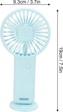 MİNİ FAN,ŞARJLI EL VANTİLATÖRÜ USB ÖZELLİKLİ 19cm