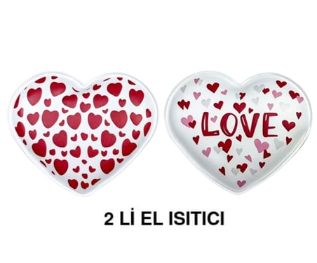 SIA 2 ADET KALPLİ CEP SOBASI,EL ISITICI,SICAK SU TORBASI PVC  9cm