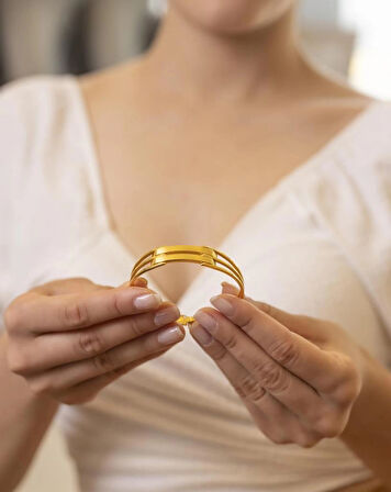 Yiğitbaşı Gold 14 Ayar Kelepçe