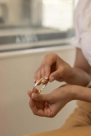 Yiğitbaşı Gold 14 Ayar Kelepçe (3499)